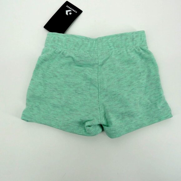 Converse Girls Ocean Mint Heather Shorts Size 5 NWT $20 - Picture 3 of 3